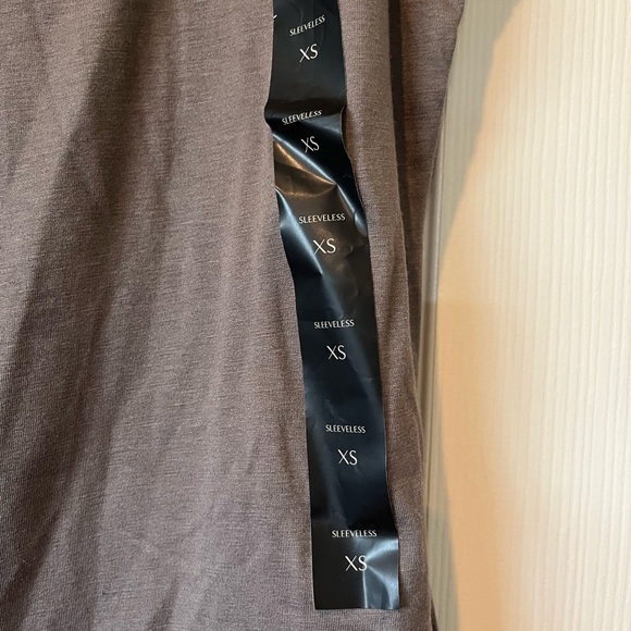 Banana Republic Luxe Touch Brown shade Sleeveless Tank, XS, NWT - Picture 2 of 7